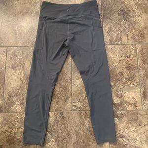 Grey ZYIA leggings with pockets size xl
